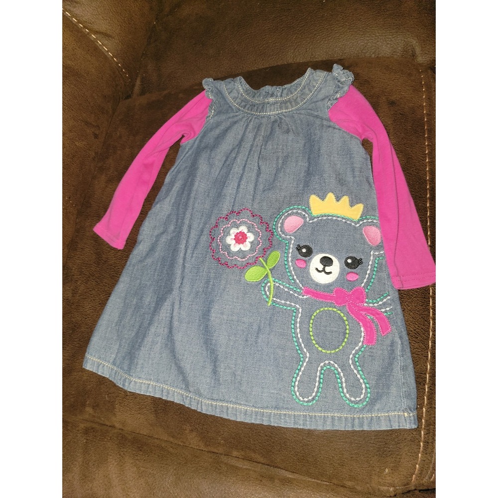 Gymboree sweet music bear dress size 18 24 months
